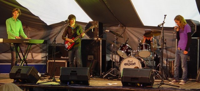 Stolen in de muziektuin