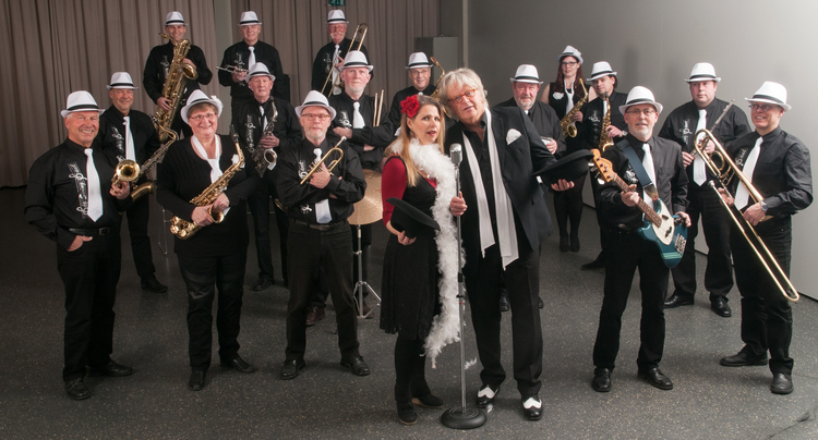 Zondag 14 juni 2015 tussen 13 en 14 uur De Big Swing Band 